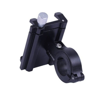 Тримач телефону (кріплення на кермо) HFCM-17 алюміній чорний