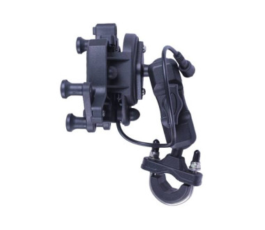 Тримач телефону (кріплення на кермо) HFCM-33 з бездротовою зарядкою