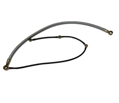 Паливний шланг (обратка) КМ385ВТ DongFeng 240/244, Jinma 240/244 Тип 2