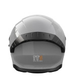 Шлем для мотоцикла, скутера 800 TTG интеграл (светло-серый глянцевый, size M)