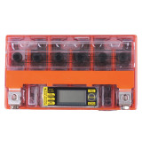 Акумулятор гелевий TT AGRO MOTO 16АH UTX16-BS, 150х87х161 мм на бензиновий генератор, помаранчевий, з дисплеєм