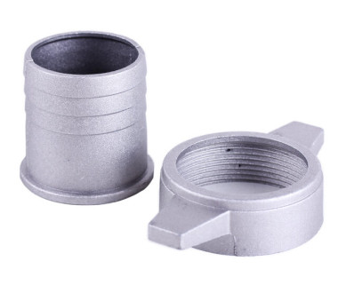 Перехідник алюмінієвий мотопомпи з фланця на шланг (тип 2) - V50