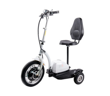 Електросамокат із сидінням (сидіння - спинка) (білий) T06-2 48v500W 12AH - SM