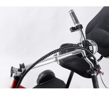 Електросамокат із сидінням (сидіння - спинка) (чорний) T06-2 48v500W 12AH - SM