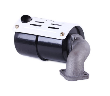 Глушник з коліном (під 2 отвори) – 195N YBX