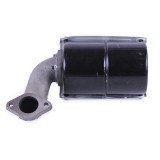 Глушник з коліном (під 2 отвори) – 195N YBX