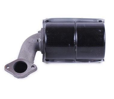 Глушник з коліном (під 2 отвори) – 195N YBX