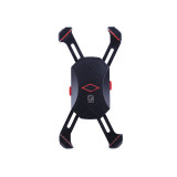 Тримач телефону (кріплення на кермо) чорний з червоним M13A (Kewiq)