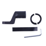 Тримач телефону (кріплення на кермо) чорний з червоним M13A (Kewiq)