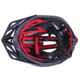 Шолом захисний чорний з козирком та з габаритним ліхтарем size L - TTG