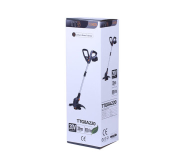 Тример акумуляторний TTG8A220 20V АКБ 4А + зарядний пристрій - TTG