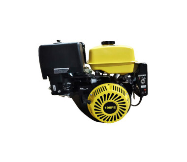 Двигун 190FE – бензин (під шпонку діаметр 25 мм) (15 к.с.) з електростартером – YBX