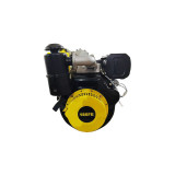 Двигун 186FE – дизель (під шпонку діаметр 25 мм) (9 к.с.) з електростартером – YBX