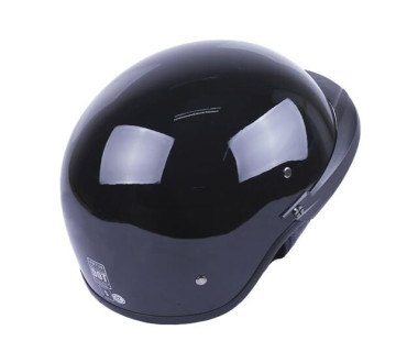 Шлем MD-513-1 черный глянцевый + черное стекло size S - VIRTUE