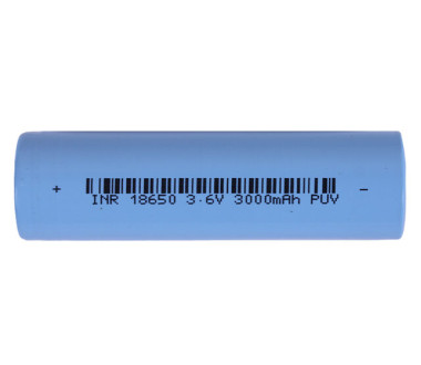 Акумуляторна батарея 3.6V 3C 18650 3000mAh