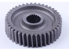 Шестерня вторинного валу редуктора (колеса) - 125/150CC