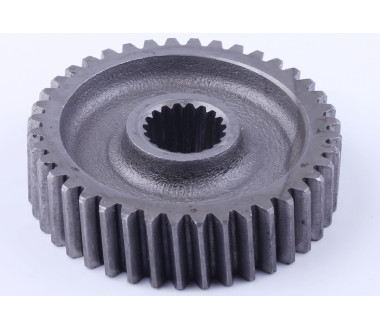 Шестерня вторинного валу редуктора (колеса) - 125/150CC