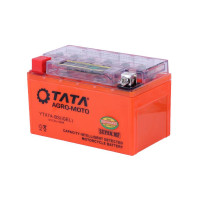 Аккумулятор гелевый, 7АH-YTX7A-BS, оранж., 150*86*94 мм, С ИНДИКАТОРОМ - OUTDO