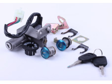 Замки, к-т: 3 шт. + кріплення (058) - Grand prix