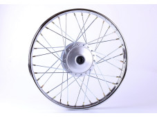 Диск передній, спицьований, барабанне гальмо 17*1,2 2,4kg - Дельта