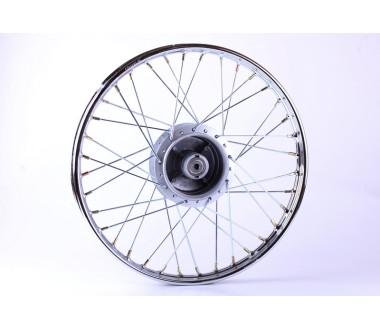 Диск передний, спицованный, барабанный тормоз 17*1,2 2,4kg - Дельта