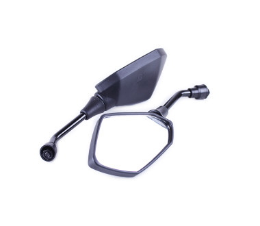 Дзеркала призма чорні М8 на мотоцикл, к-т: 2 шт. - AM