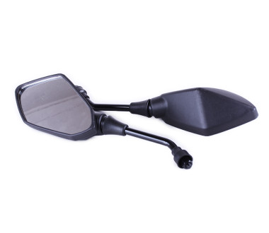 Дзеркала призма чорні М8 на мотоцикл, к-т: 2 шт. - AM