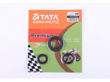 Сальники колінвалу, к-т: 3 шт. - Yamaha JOG 50 - 3KJ - Premium