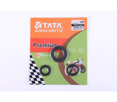 Сальники колінвалу, к-т: 3 шт. - Yamaha JOG 50 - 3KJ - Premium