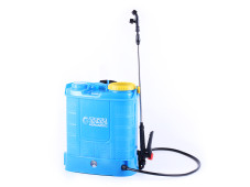 Акумуляторний обприскувач TATA ZX-12E-06 150x65x100 ранцевий 12 літрів блакитний