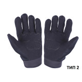 Моторукавички чорні текстиль size XL