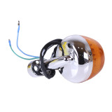 Поворот круглий (пластик хром) (1шт.) - Альфа Y-BOX