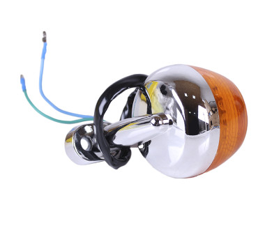 Поворот круглий (пластик хром) (1шт.) - Альфа Y-BOX