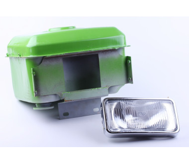 Бак паливний + фара - ZUBR original - 195N