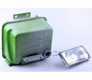 Бак паливний + фара - ZUBR original - 195N