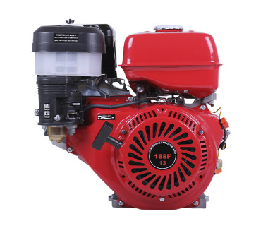 Двигун бензиновий 188F ТАТА (з виходом валу під шпонку, 25 мм) 13 к.с.