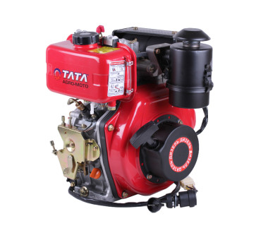 Двигун дизельний з електростартером 173DE ТАТА (з виходом валу під шпонку, 20 мм) 5 к.с.