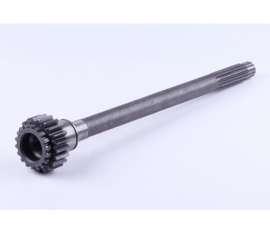 Вал первинний з шестернею L-375 мм Z-14/21/18 DongFeng 354/404