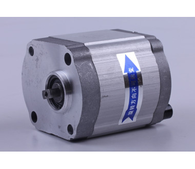 Насос шестерний - 314 лівий, плоский, задній вихід