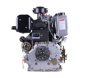 Двигун дизельний 192FE ТАТА з електростартером (вихід валу під шліци, 25 мм) 14,8 к.с.