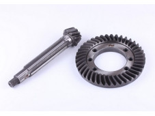 Головна пара заднього мосту, вал головної передачі та шестерня конічна (нового зразка) Xingtai 120-220