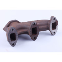 Коллектор выпускной (тип3) КМ385ВТ DongFeng 240/244, Foton 240/244, Jinma 240/244