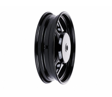 Диск задний TT AGRO MOTO 10×2,15 на скутер Let’s, стальной, барабанный тормоз, black