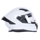 Шлем для мотоцикла, скутера 800 TTG интеграл (светло-серый глянцевый, size L)