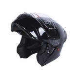 Шолом для мотоцикла, скутера 909 TTG трансформер (чорний глянсовий, size L)