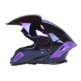 Шлем для мотоцикла, скутера 905 Chameleon TTG интеграл (фиолетовый, size L)