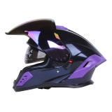 Шлем для мотоцикла, скутера 905 Chameleon TTG интеграл (фиолетовый, size L)