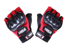 Моторукавички YM001-15 (короткі) червоні size L