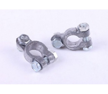 Клеми, діаметр 16 мм, к-т 2 шт.: "+/-" - МТ YBX