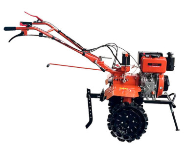 Мотоблок TΛTΛ TT-1100AE-ZX (редукторний) на дизельний двигун 178FE (6 к.с.), колесо 4,00*8 (безповітряне)